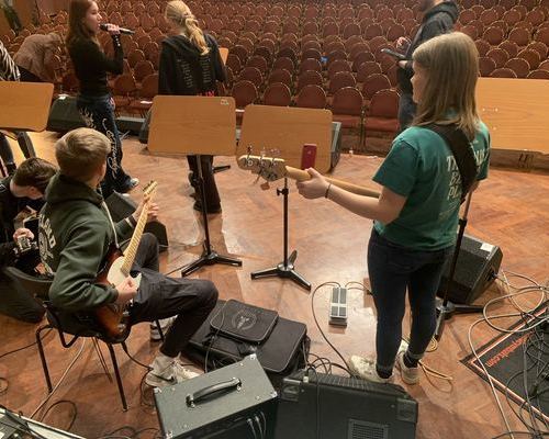 Beim Soundcheck - Bild 2