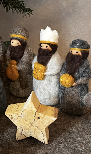 Krippenszene - Filz - 